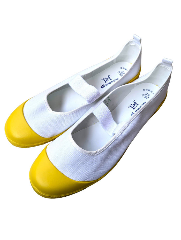 Uwabaki Type #01 [Yellow]  Japan made school indoor shoes - Heiwa Slipper
