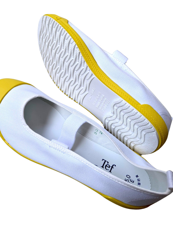Uwabaki Type #01 [Yellow]  Japan made school indoor shoes - Heiwa Slipper