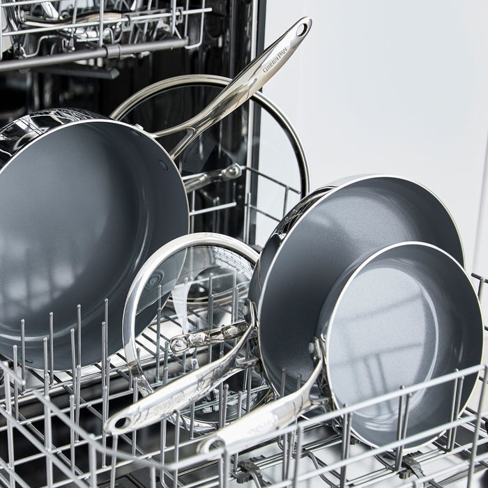 Dishwasher safe Valencia Pro stainless steel set