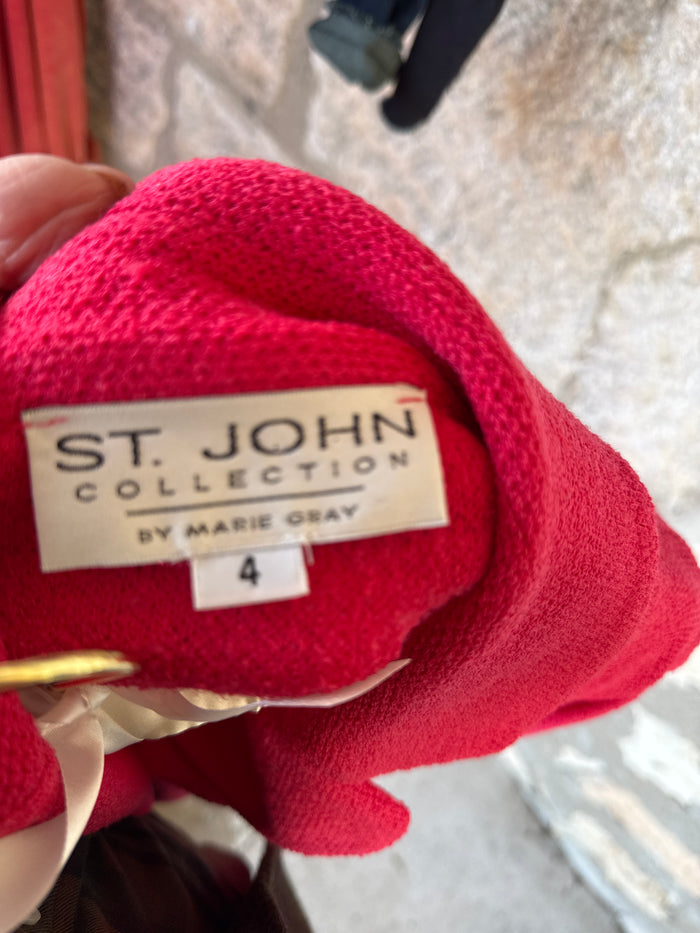 Vintage St John Suit Bouclé Knit S
