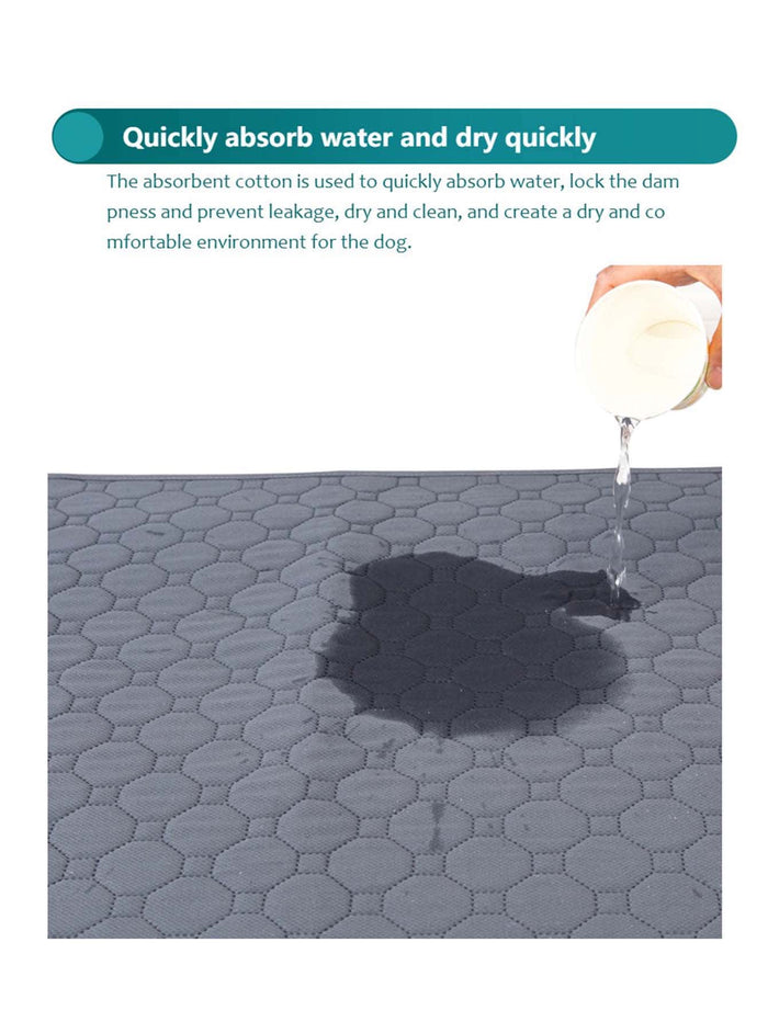 Waterproof Pet Urine Pad Non Slip And Easy Dry Cat And Dog Training Pad Can Be Washed And Reused Pet Urine Pad - SAFICCO