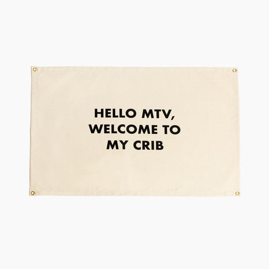 Welcome To My Crib Wall Hanging Wall Hanging Nursery Decor