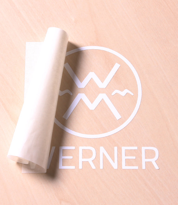 Werner Logo Transfer Sticker