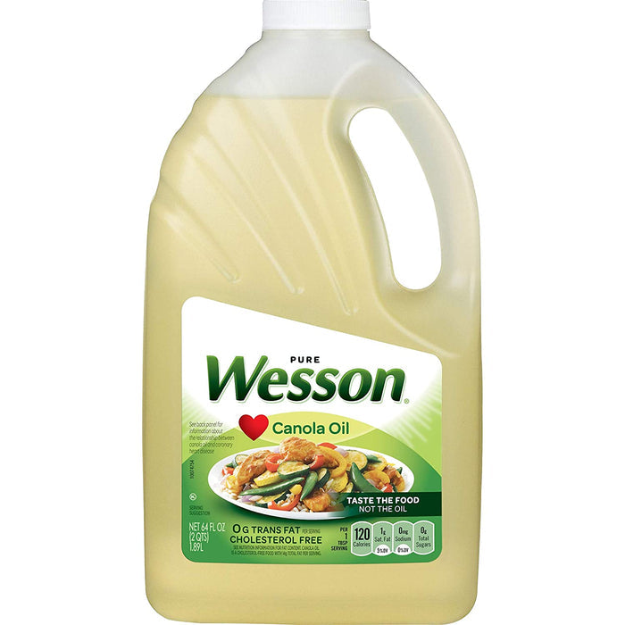 WESSON CANOLA OIL 64 OZ