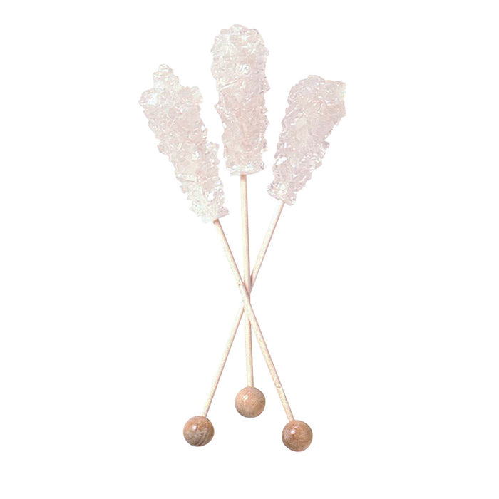 White Swizzle Sticks - Unwrapped 72ct