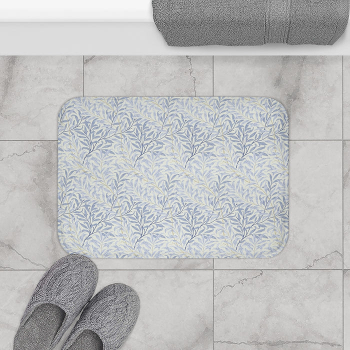 William Morris Bath Mat Willow Bough Blue