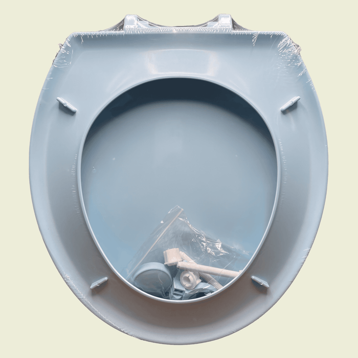 Winsford Round Plastic Toilet Seat white- WTSPR001 MEGA