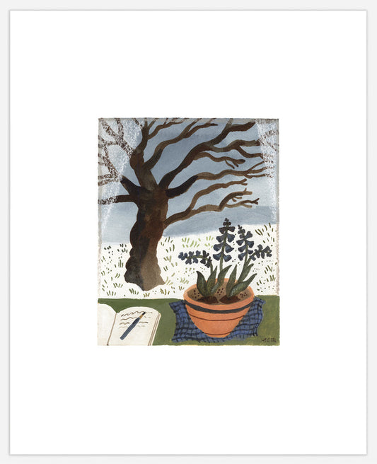 Winter Window Print