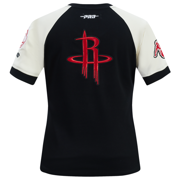 Women's Houston Rockets Pro Standard First Team Raglan T-Shirt