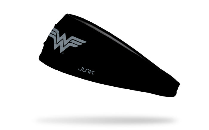 Wonder Woman: Gray Logo Big Bang Lite Headband - View 1