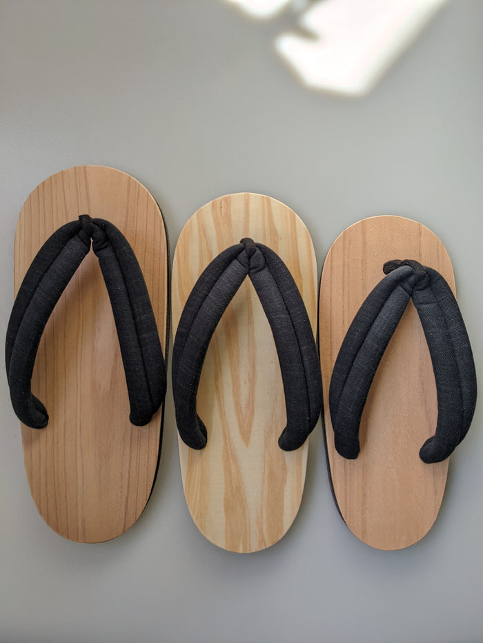 Wood summer Indoor slippers Geta Japanese Slippers YORU [Indoor] - Heiwa Slipper