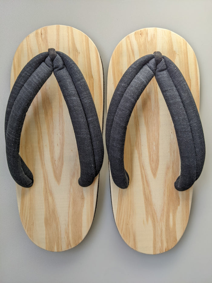 Wood summer Indoor slippers Geta Japanese Slippers YORU [Indoor] - Heiwa Slipper