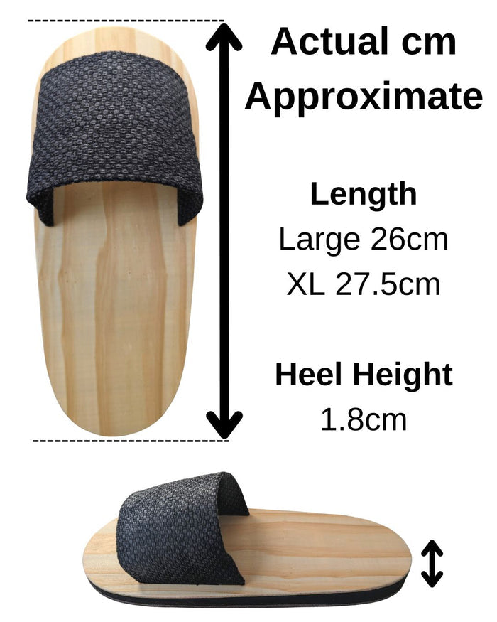 Wood summer Indoor slippers YORU [Indoor] - Heiwa Slipper