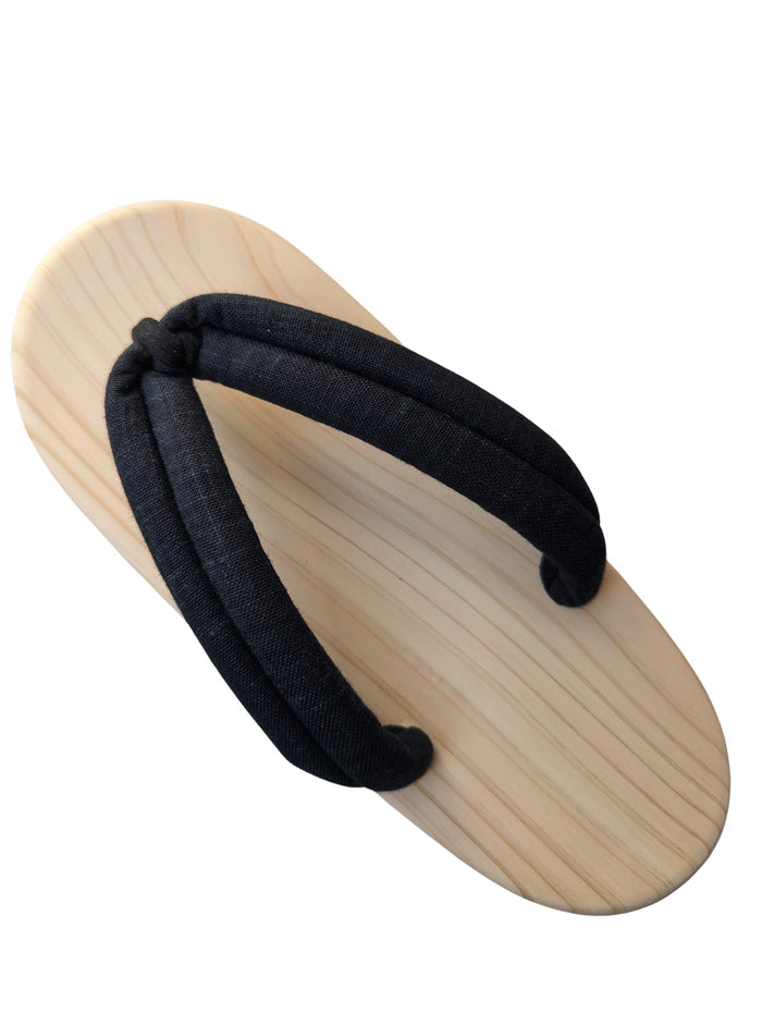 Wood Unpainted Natural GETA ZOURI Slippers [Outdoor] - Heiwa Slipper