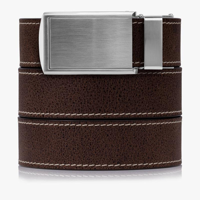 Woodland Premium Full Grain Leather Belts - SlideBelts