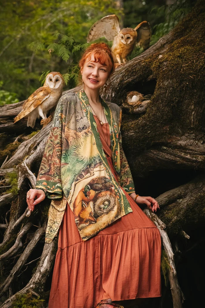 Woodland Wisdom Matinée Duster