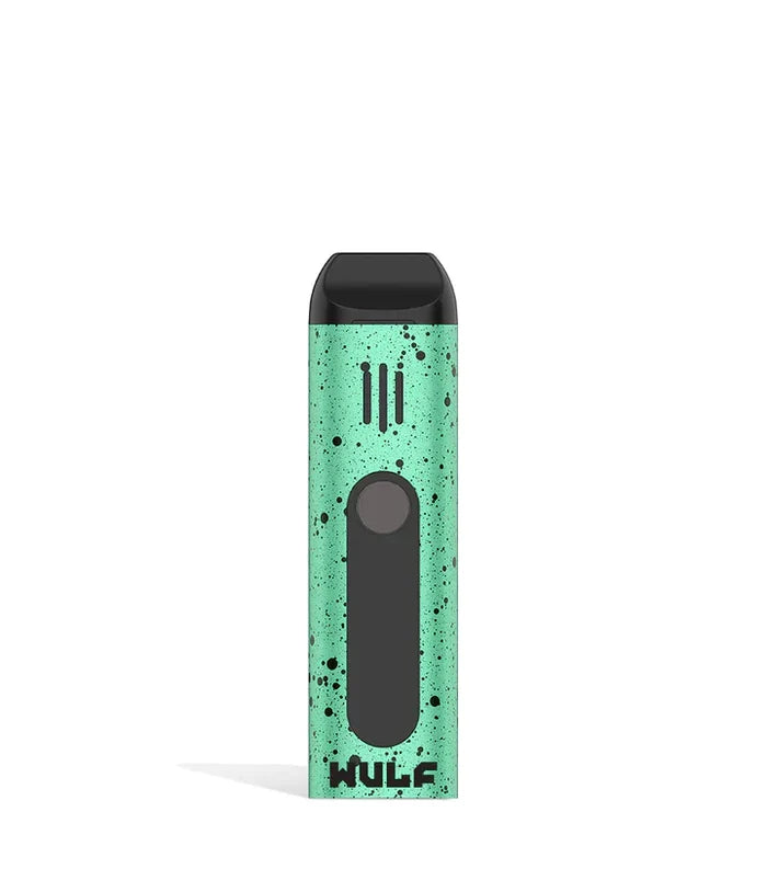 Teal Black Splatter