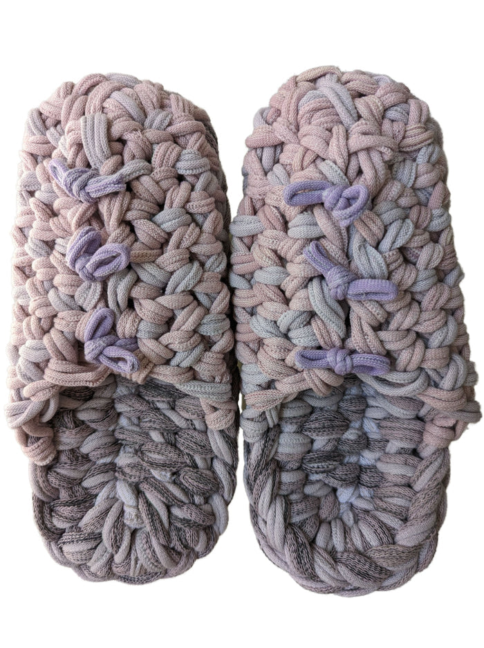 XL | Knit up-cycle slippers 2023-XL42 [XL] - Heiwa Slipper