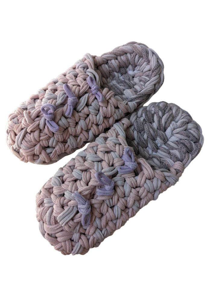 XL | Knit up-cycle slippers 2023-XL42 [XL] - Heiwa Slipper