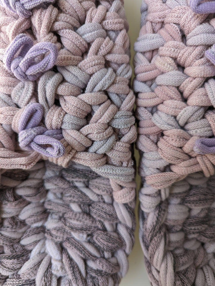 XL | Knit up-cycle slippers 2023-XL42 [XL] - Heiwa Slipper
