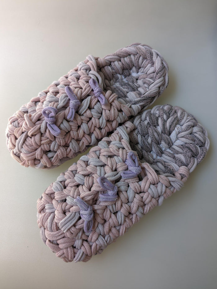 XL | Knit up-cycle slippers 2023-XL42 [XL] - Heiwa Slipper