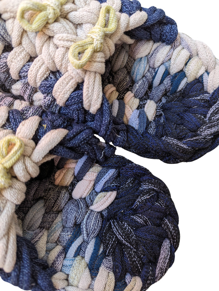 XL | Knit up-cycle slippers 2024-XL69 [XL]