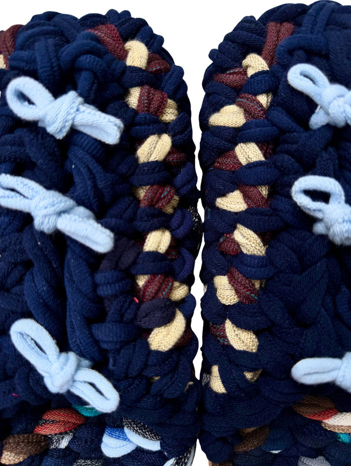 XL | Knit up-cycle slippers 2025-XL13 [XL]