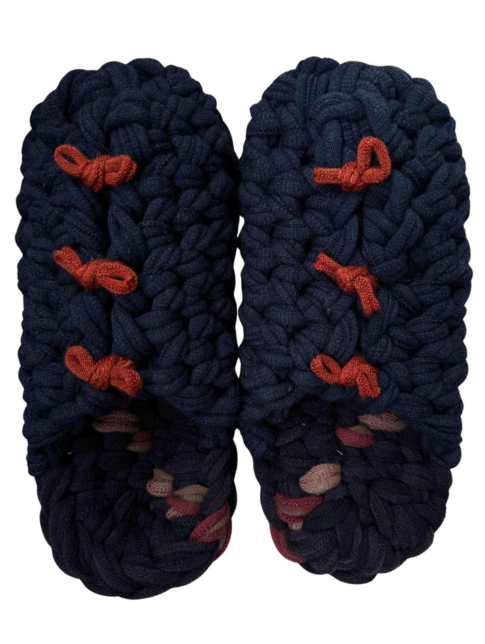 XL | Knit up-cycle slippers 2025-XL17 [XL]