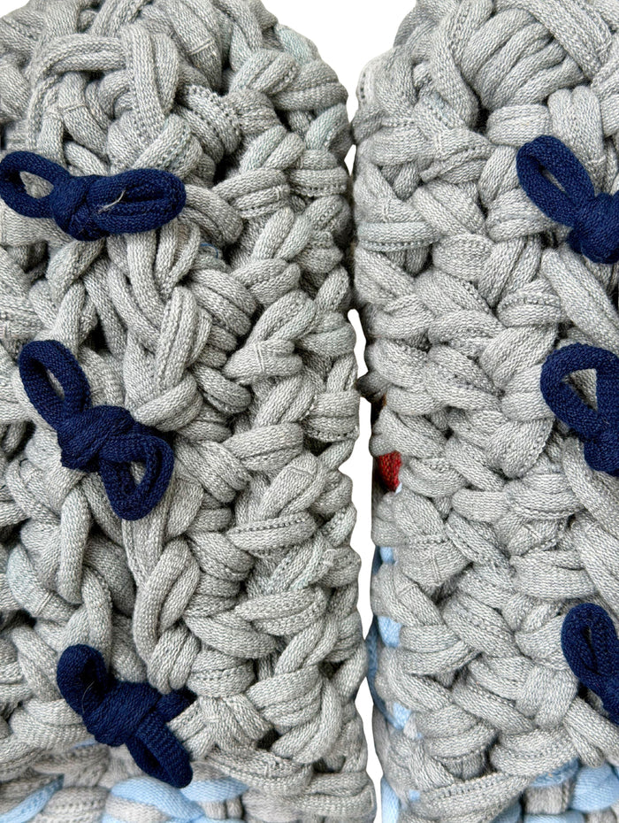 XL | Knit up-cycle slippers 2025-XL19 [XL]
