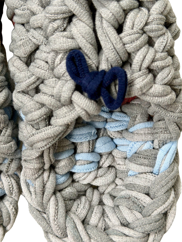 XL | Knit up-cycle slippers 2025-XL19 [XL]