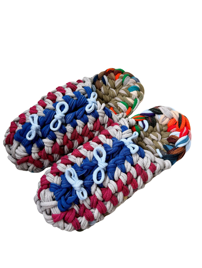XL | Knit up-cycle slippers 2025-XL24 [XL] 27.5cm / Regular / 500g