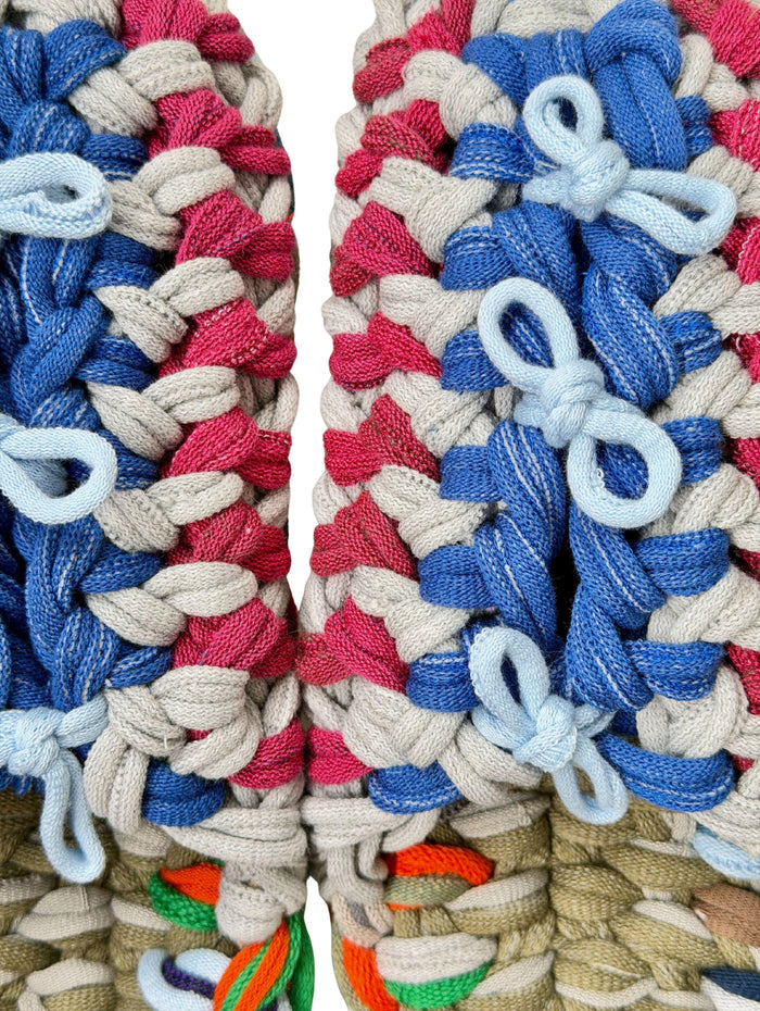 XL | Knit up-cycle slippers 2025-XL24 [XL] 27.5cm / Regular / 500g