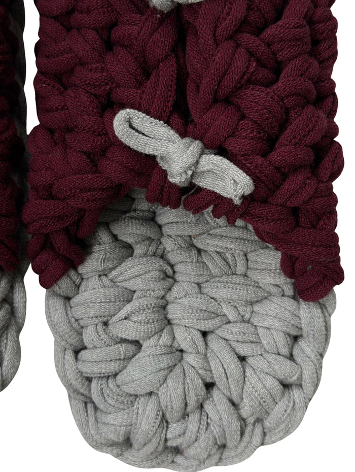 XL | Knit up-cycle slippers 2025-XL25 [XL] 28cm / Regular / 500g