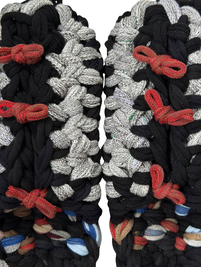 XL | Knit up-cycle slippers 2025-XL26 [XL] 27cm / Regular / 545g