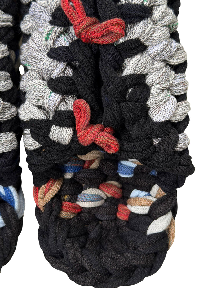 XL | Knit up-cycle slippers 2025-XL26 [XL] 27cm / Regular / 545g