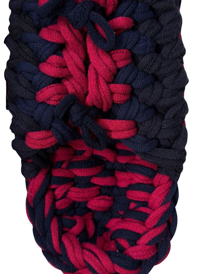 XL | Knit up-cycle slippers 2025-XL27 [XL] 29cm / Regular / 465g