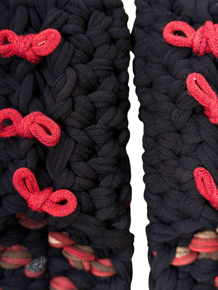 XL | Knit up-cycle slippers 2025-XL30 [XL] 29.5cm / Regular / 535g