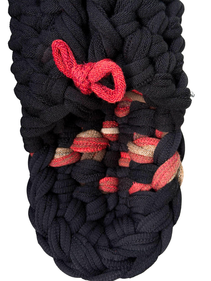 XL | Knit up-cycle slippers 2025-XL30 [XL] 29.5cm / Regular / 535g