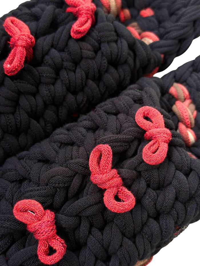 XL | Knit up-cycle slippers 2025-XL30 [XL] 29.5cm / Regular / 535g