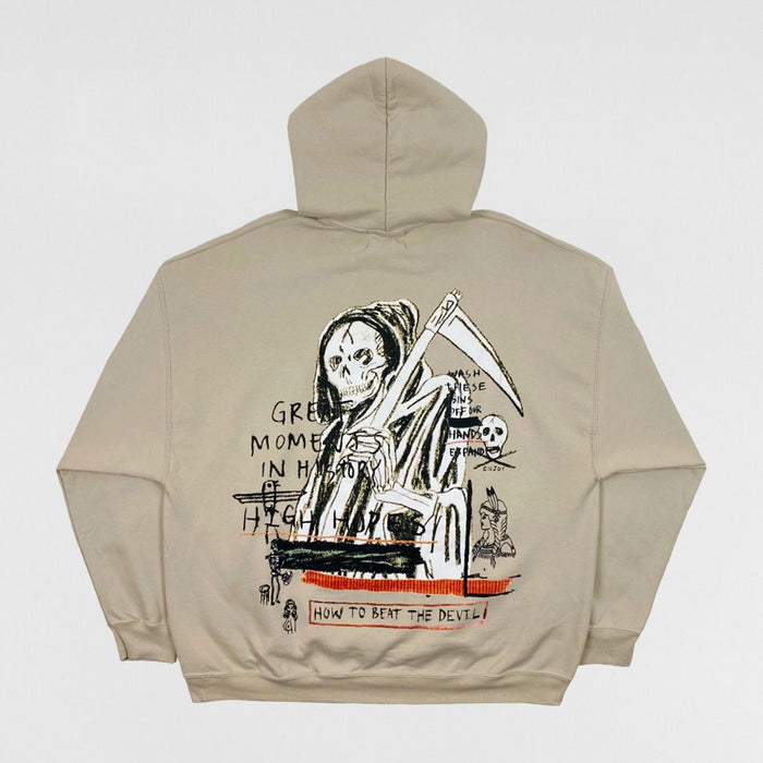 Yeezus 2015 Unreleased ‘How To Beat The Devil’ Hoodie By Wes Lang