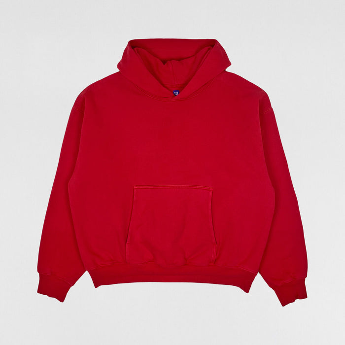 Yeezy Gap 2021 Double Layered Hoodie In Red