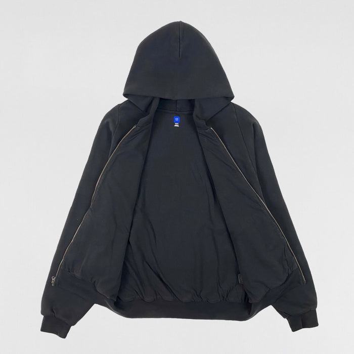 Yeezy Gap 2022 Zip Up Hoodie In Black