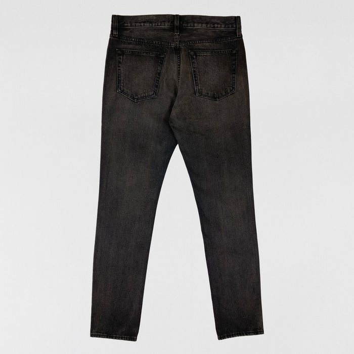 Yeezy Season 6 Slim Denim In Washed Black/Brown