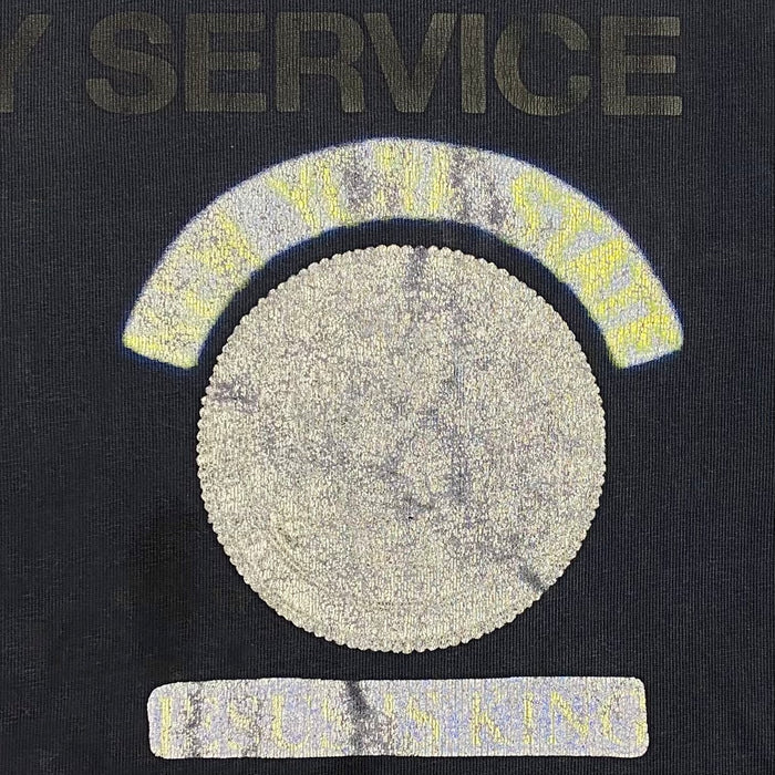 Yeezy Season 7 Jesus Is King New York LP Tee In Navy