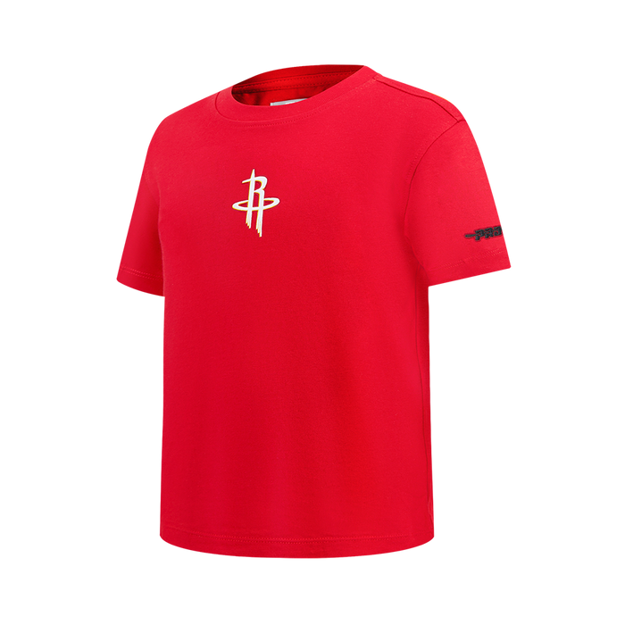 Youth Girl's Houston Rockets Pro Standard Classic Icon Boxy T-Shirt