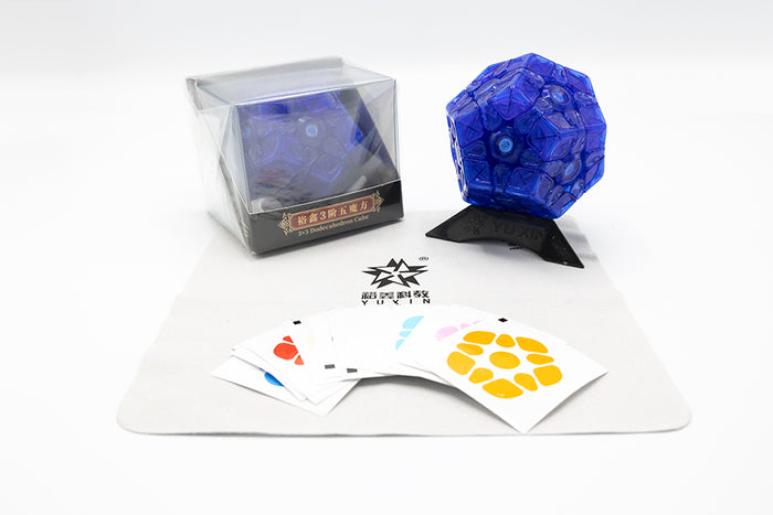 YuXin Little Magic Megaminx (Limited Edition) - Transparent Blue