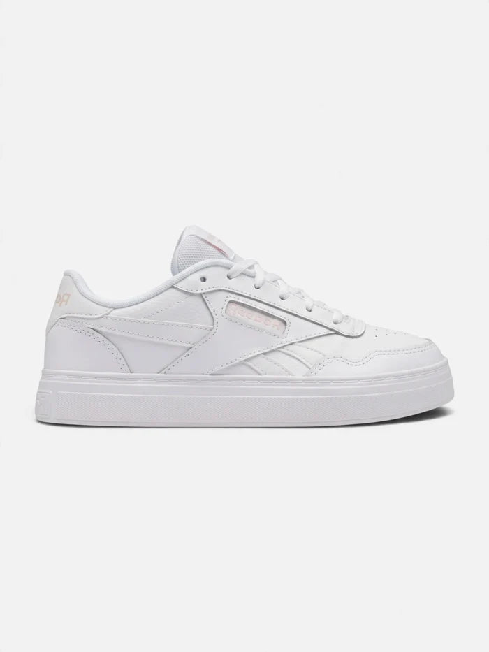 Zapatillas Mujer Reebok Court Advance Bold Blanco Possibly Rosa F23 R