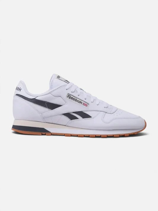 Zapatillas Reebok Classic Leather Blanco Gris Vintage Chalk S23 R
