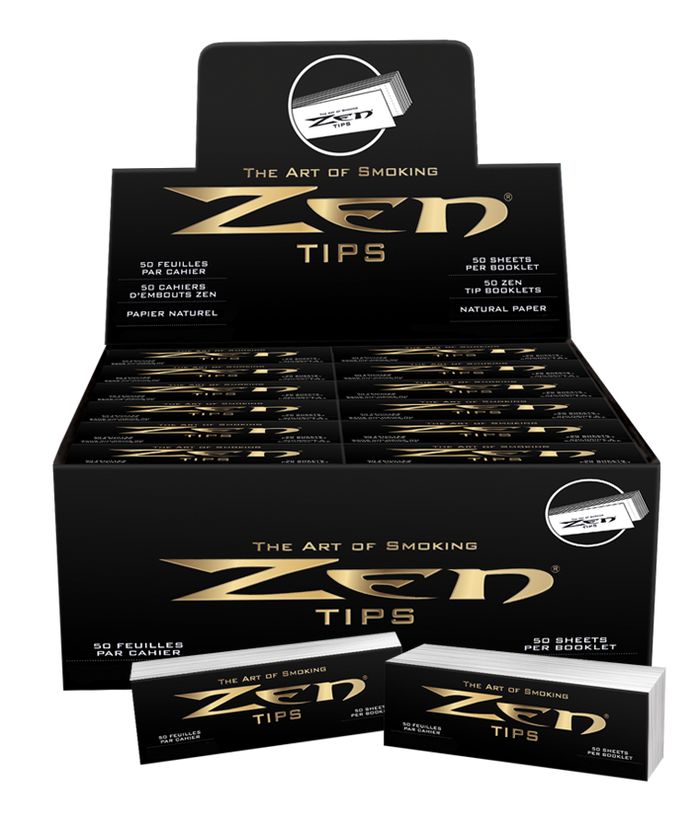 Zen Rolling Tips 50ct 50pk