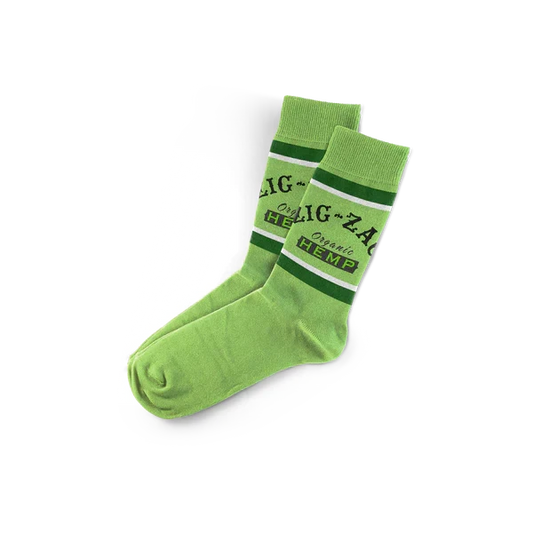 Zig Zag Size 7-13 Hemp Socks